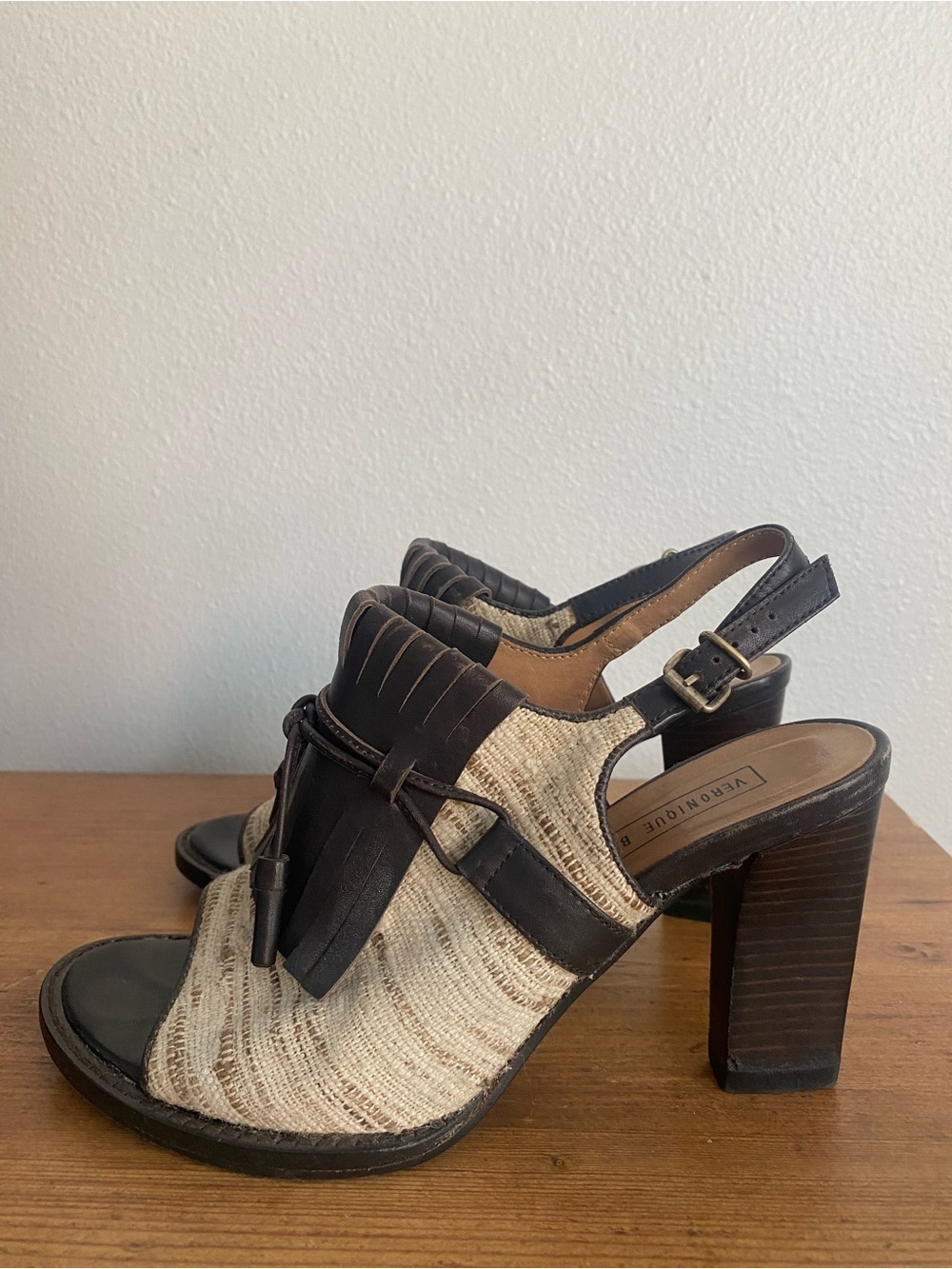 Veronique Branquinho Heels w/ Tassle Detail
